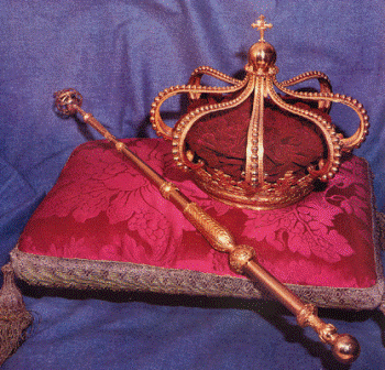 crown and scepter